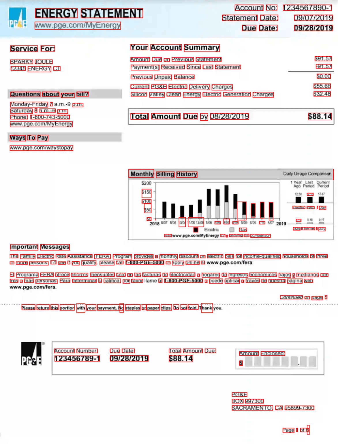 Output comparison reference
