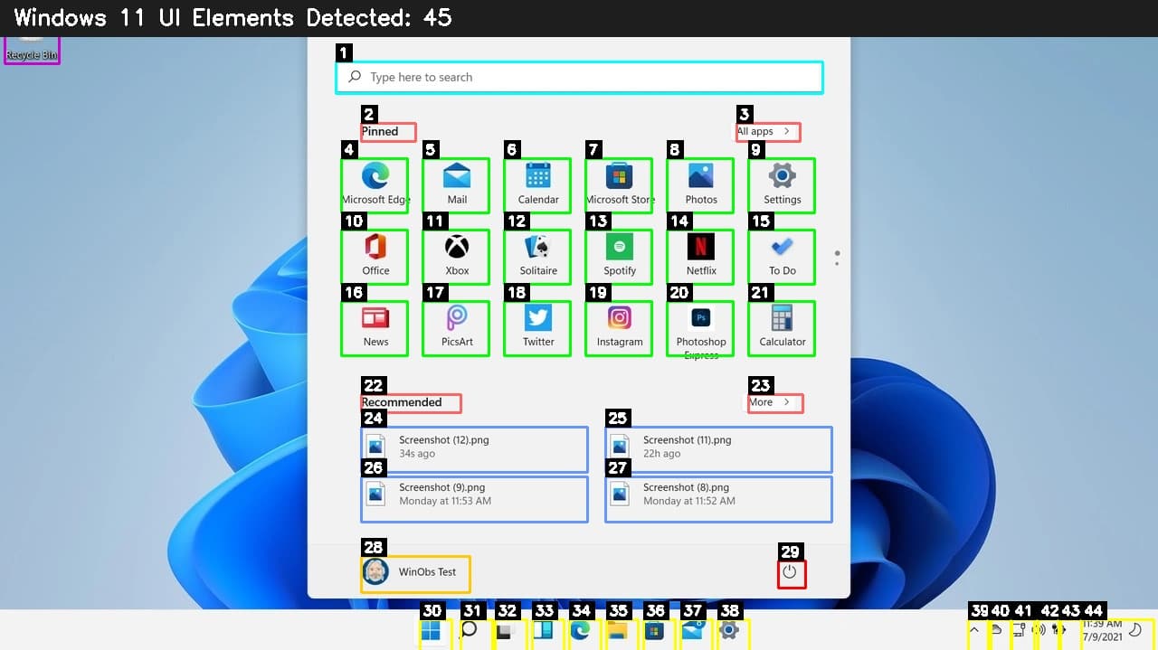 Output comparison reference