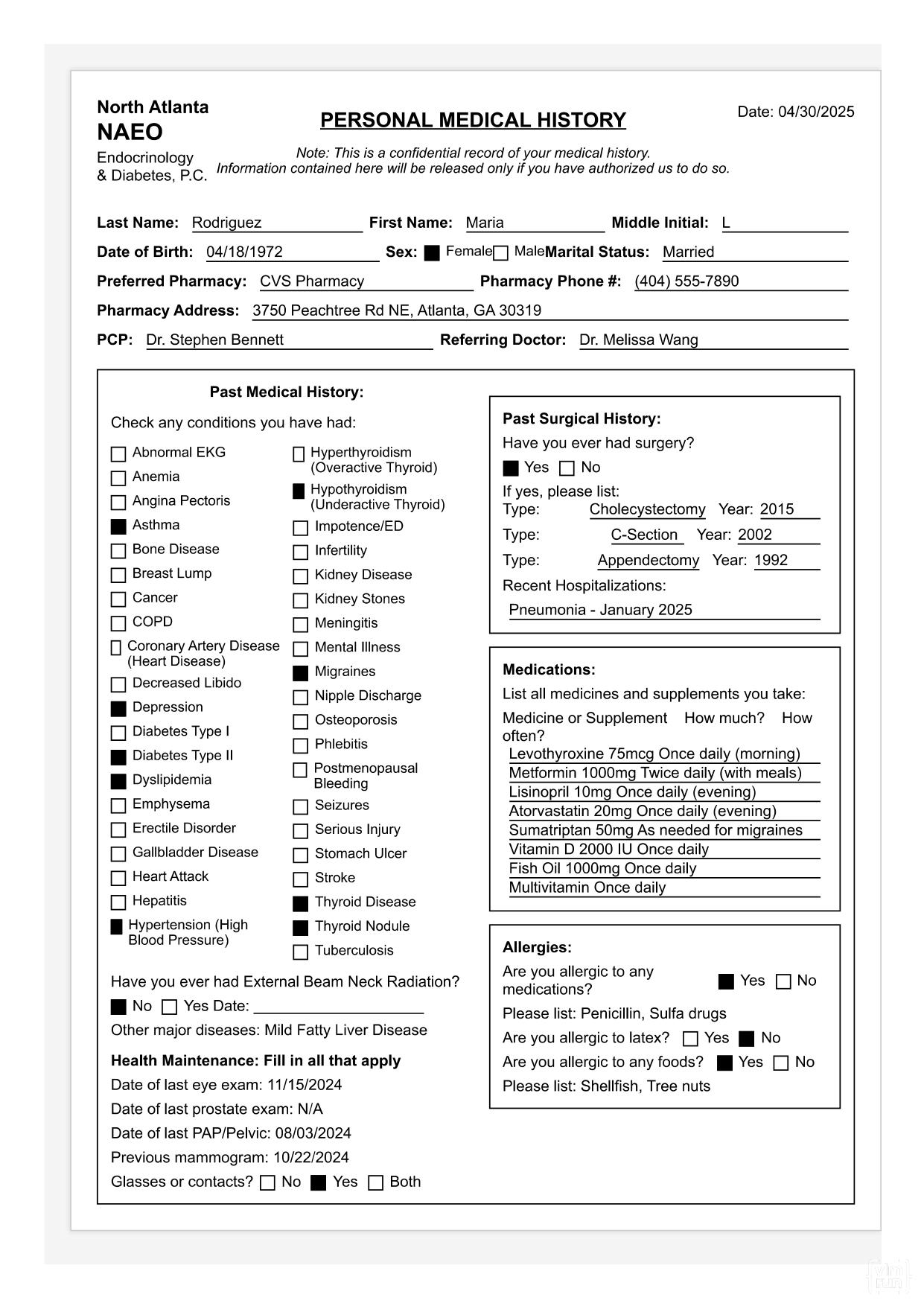 Original comparison reference